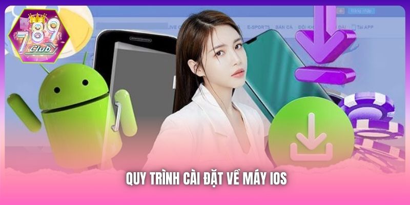Quy trình cài đặt về máy iOS